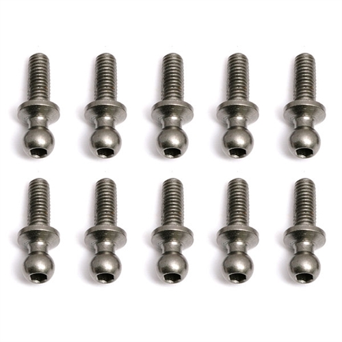 Team Associated Ballstud Long Neck 8mm (10) (RC10B6/6.1/SC6.1/T6.1/TC5/6.2/7/7.1/7.2/10F6/12R6)